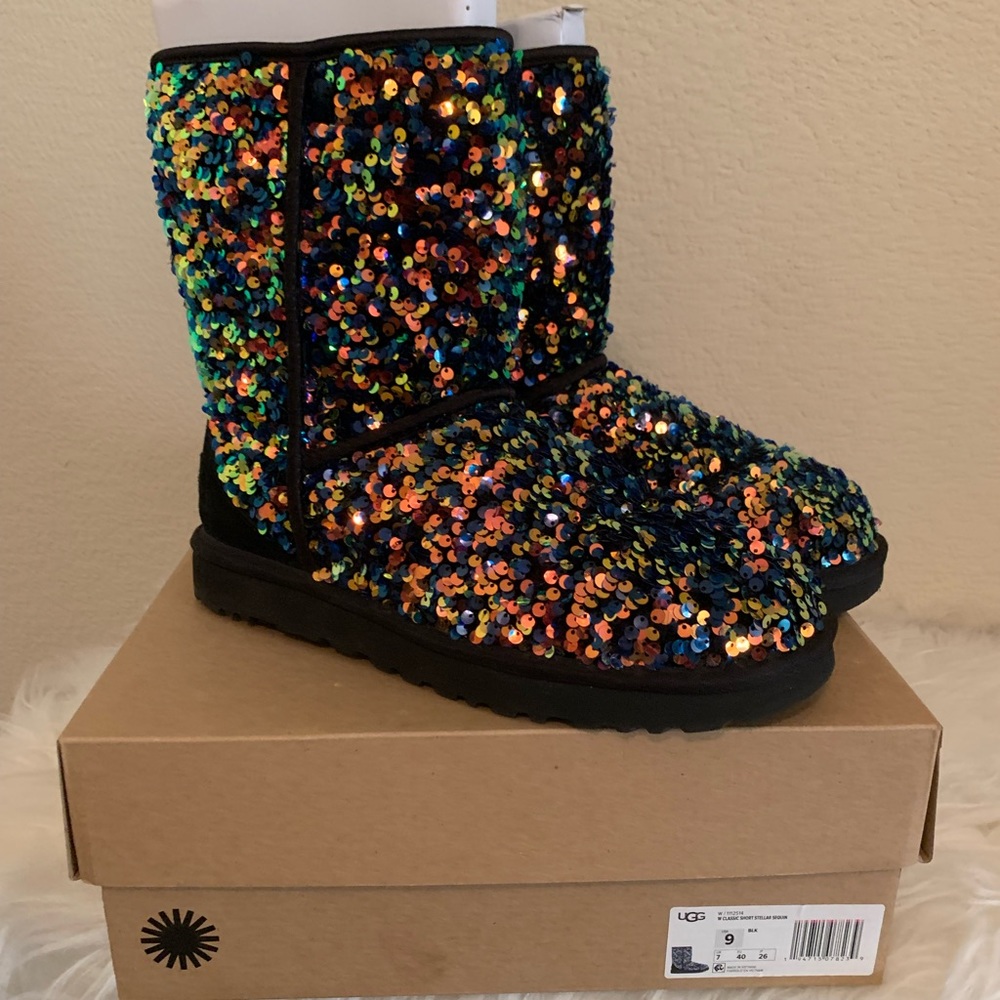 Classic Short Sequin Uggs